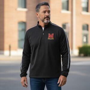 Russell Athletic University of Maryland 1 4 Zip Pullover Mens 2XL